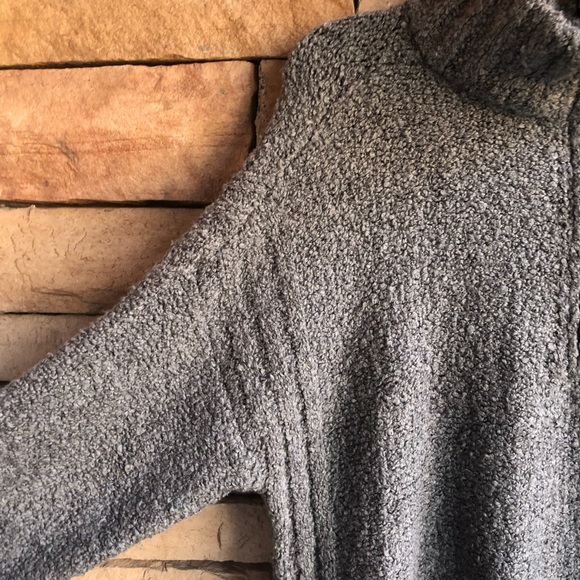 Lucky Brand grey partial zip sweater NWT Large - Picture 4 of 11